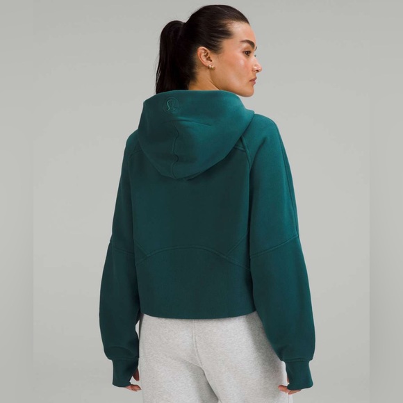 Lululemon Scuba Oversized Full Zip Hoodie “Green Jasper” NWT - Picture 9 of 9
